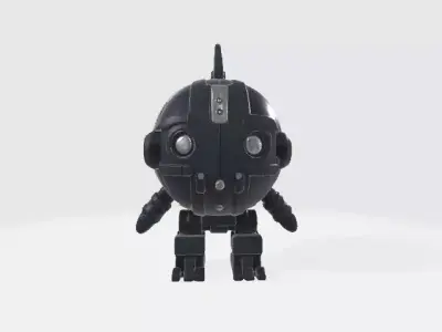 Under water robot 3D model