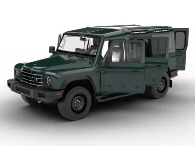 Ineos Grenadier 5-seat Utility Wagon 2024 HQ 3d model 3D model