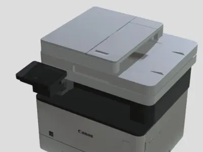 Canon Low-poly 3D model buy