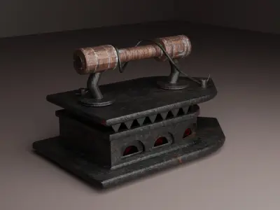 Iron  machine Free 3D model