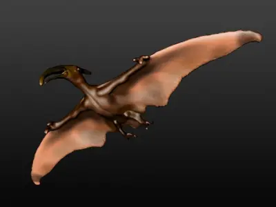 3d model of pterosaur 3D model