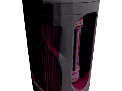 SciFi Energy Core Container 3D model