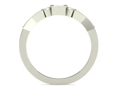 Wedding Ring  3D print model 158