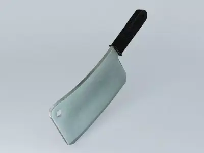 Butchers knife 3D model