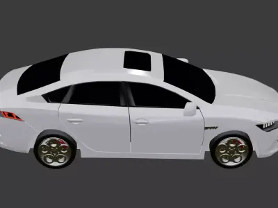 BYD Qin 3D model