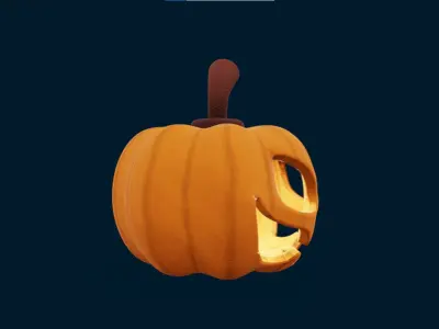 Halloween Spooky Decor Characters 3D model