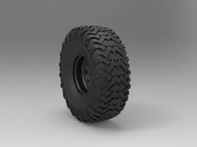 Offroad wheel 29 3D model