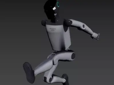 Spring Festival Gala - Jumping Robot 3D model