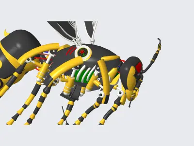 Wasp Robotic 3D model