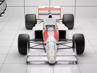 Ultra Realistic F1 Race Car High Detail Formula Racing Car  3D model