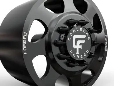 corleone front arzana dually wheel 3D print model