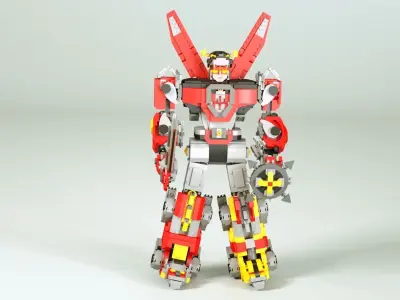 LEGO robot 3D model