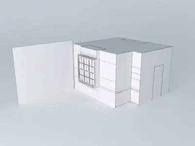 Old style Kitchen Free 3D model