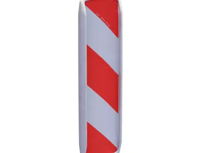 Traffic Panel Flat 3D model