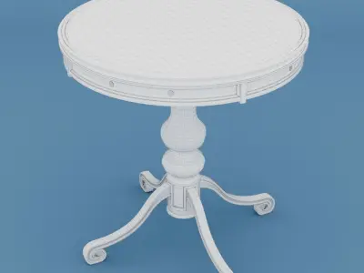 metalTable 3D model