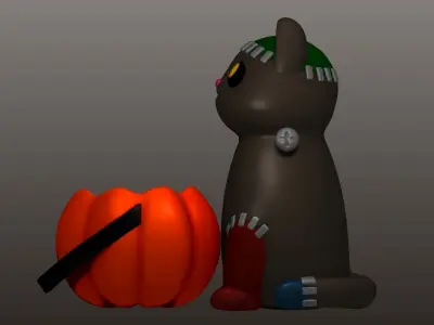 FrankenCat 3D print model