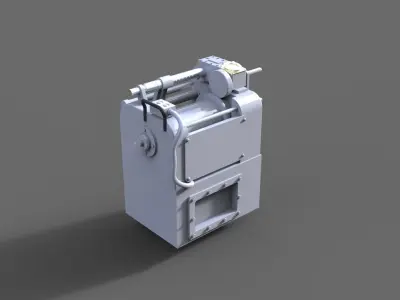 Winch for bathythermograph 3D print model