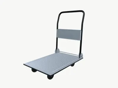 Platform Dolly Low-poly 3D model
