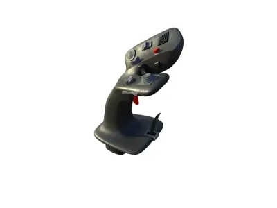 HOTAS Stick for fighter jet  3D model by DesignKA