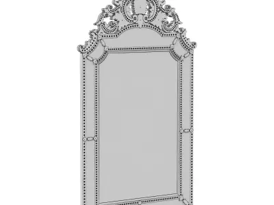 Venetian mirror 3D model