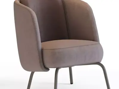  Armchair High DiTre Italia Lucia 3D model