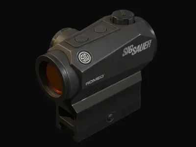 Sig Sauer Romeo 5 Low-poly 3D model