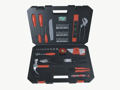 Toolkit box Free 3D model