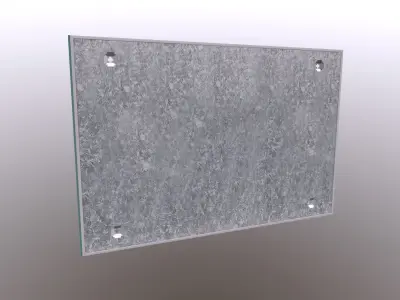 White Board 3D model