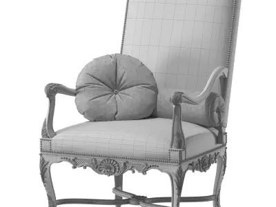 firstdibs louis armchair 2347 3D model