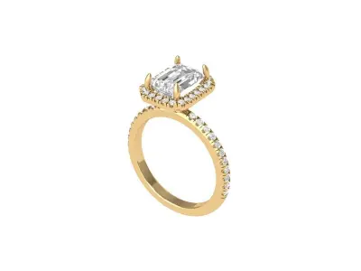 Wedding Ring  3D print model 223