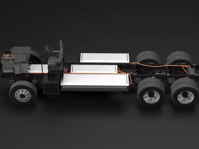 EV Truck Chassis 3D model