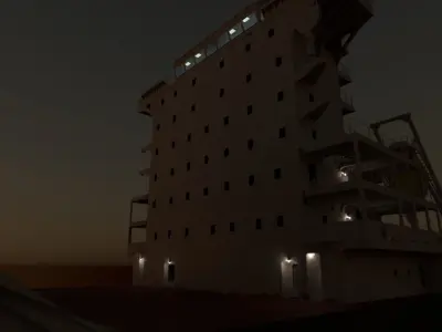 Cargo Ship 3D model