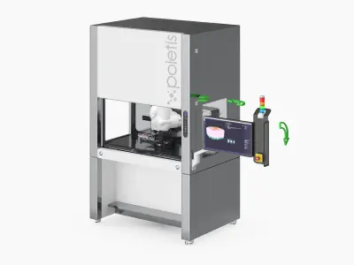  Modern Bioprinter Rigged for Cinema 4D 