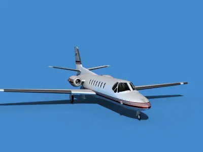 Cessna Citation V 560 Encore V05 3D model