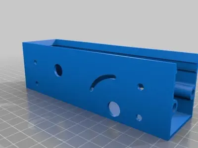 THE N-LANES DIECAST CAR STARTER BOX 3D print model