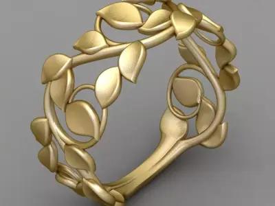 Antique Diamond Ring 3D print model purchase