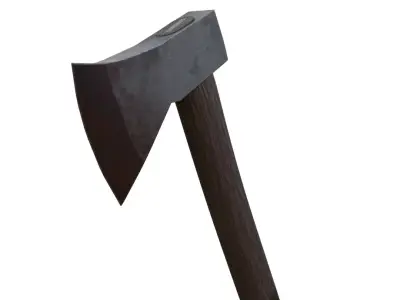 LowPoly Axe  3D model