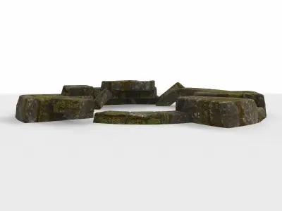 stone base 03  3D model