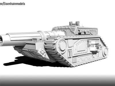 Sprengerwagen Wargame Tank 3D print model