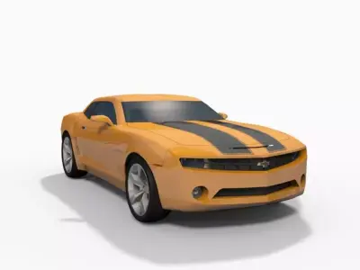 Transformer Bumblebee car 3D model