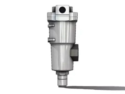 Separador Micro Nevoa SMC AMH150C F02BD Micro Mist Separator 3D model