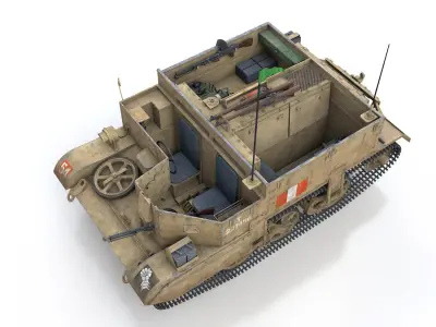 Bren Gun Carrier - BUC - T227456  3D model