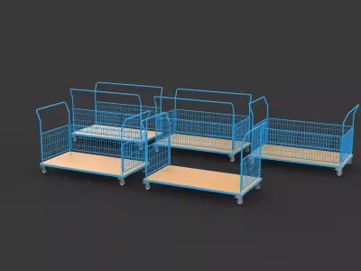 Handling Trolley 02 3D model