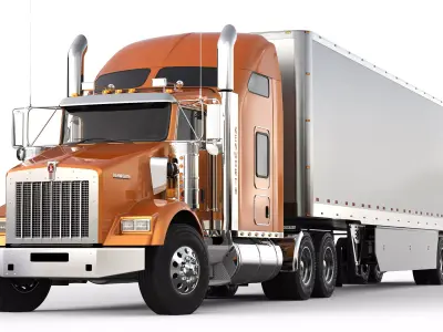 Kenworth T800 2005 - Present 3D model