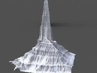 Mountain Dark Lord Extended 3D model