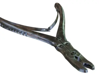 Kerrison Rongeur Upward 3D model