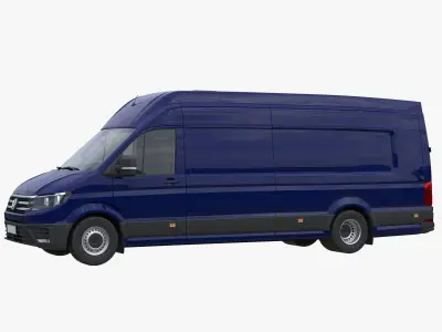 VW Crafter 50  Van L5H4 MAXI  3D model
