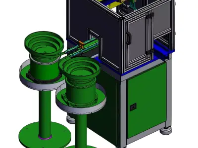 Fully Automatic Feeding Insert Machine  3D model