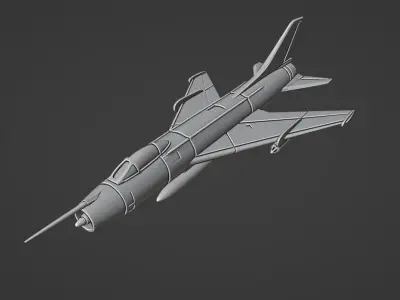 Su-7BKL 3D print model