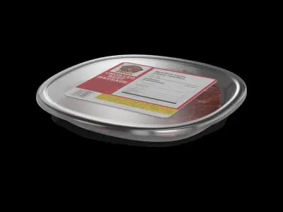 Dried meats Beef Chorizo 3D model